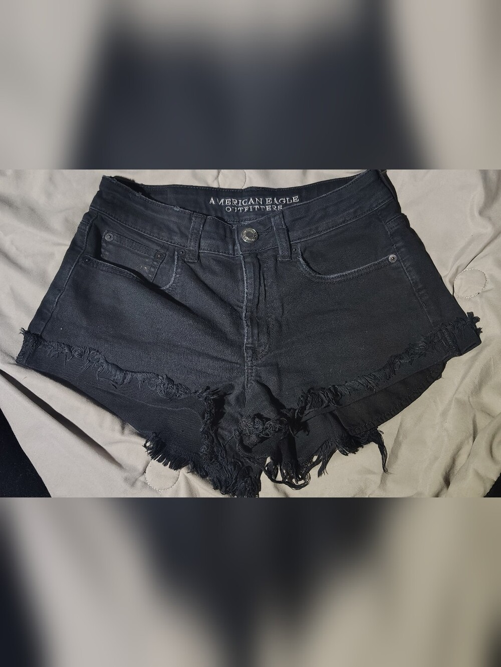 American Eagle Black Shorts